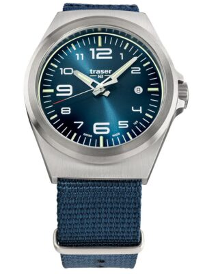 Traser H3 108216 P59 Essential M Blauw Heren 42 mm 10ATM