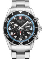 Swiss Alpine Military 7029.9131 Raptor chronograaf herenhorloge 42 mm
