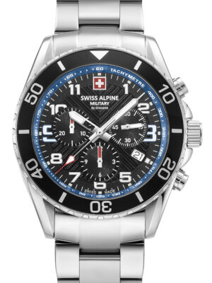 Swiss Alpine Military 7029.9135 Raptor chronograaf herenhorloge 42 mm