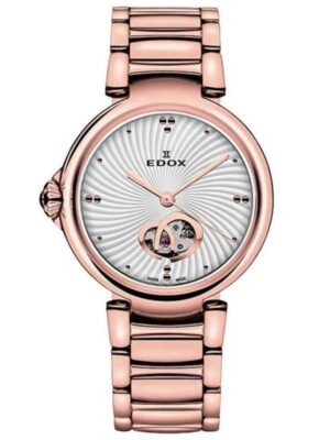 Edox 85025-37RM-AIR LaPassion automatisch dameshorloge 33 mm 5ATM