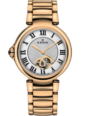 Edox 85025-37RM-ARR LaPassion automatisch dameshorloge 33 mm 5ATM