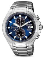 Citizen CA0700-86L Eco-Drive super-titanium chronograaf 43 mm 10 ATM