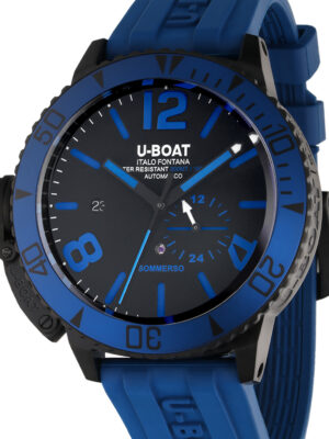 U-Boat 9669 Sommerso blauw IPB automatisch herenhorloge 46 mm 30ATM