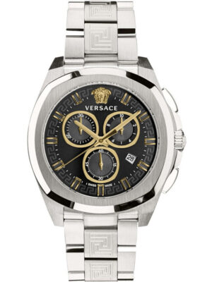 Versace VE7CA0723 nieuw chronograaf geo herenhorloge 43 mm 5ATM