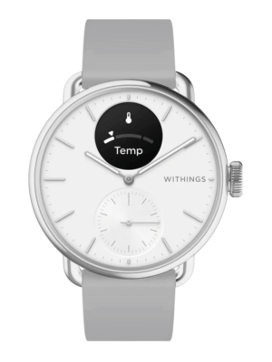 Withings HWA10-model 2-All-Int ScanWatch 2 Wit 38 mm 5ATM